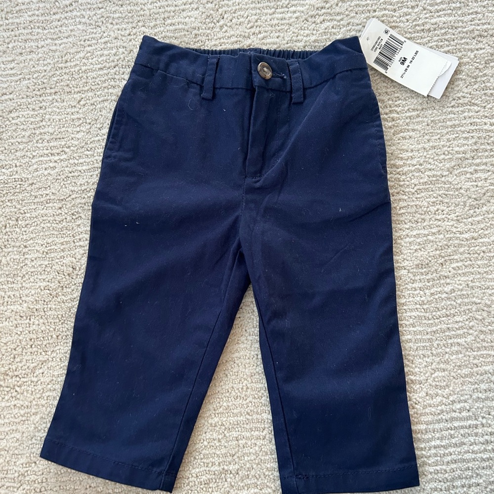 Ralph Lauren Navy Dress Pants